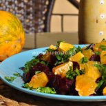 Салат из свеклы и апельсина