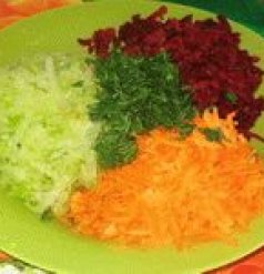 Салат из сырых овощей