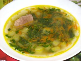 Рецепты супов на мясном бульоне