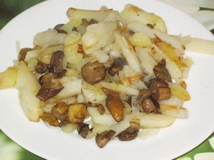 Картошка С Шампиньонами Рецепт С Фото