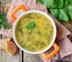 Чечевичный крем-суп со щавелем