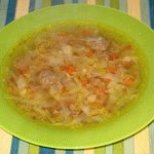 Суп с фрикадельками, первый рецепт