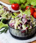 Салат с кабачком и сельдереем
