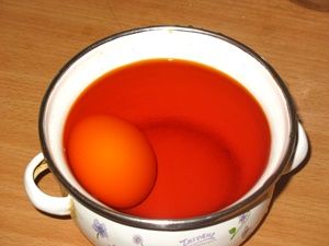 покраска яиц пищевым красителем