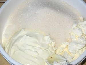 ингредиенты для сырной массы