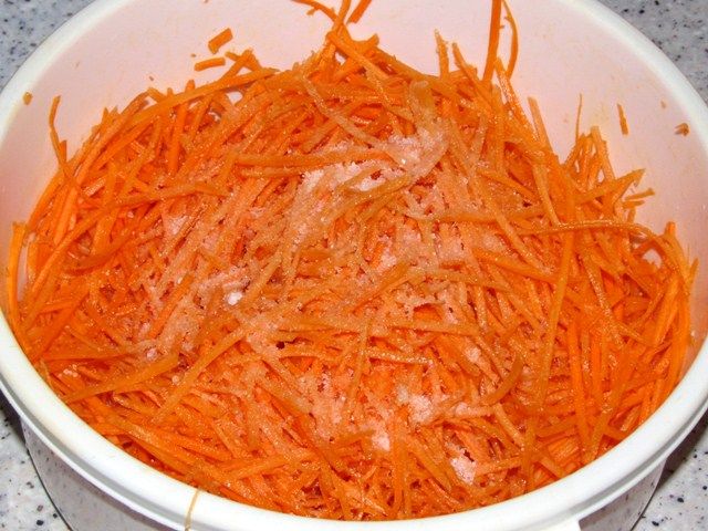 морковка с солью