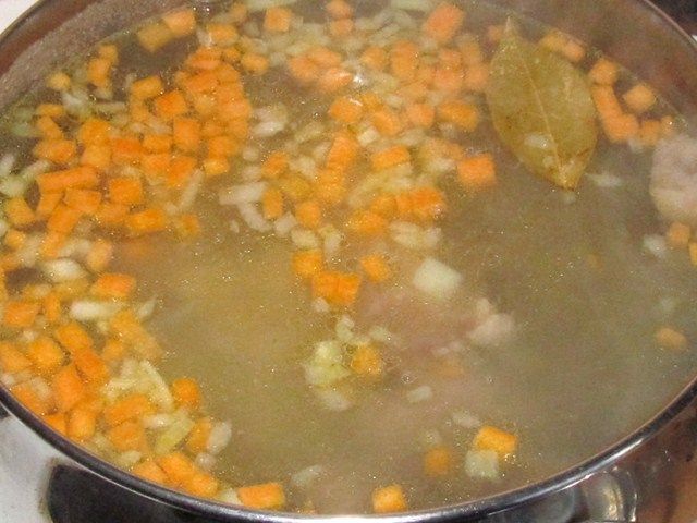 варка супа с пшеном