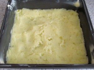 слой картофельного пюре