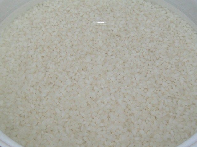 промытый рис для узбекского плова