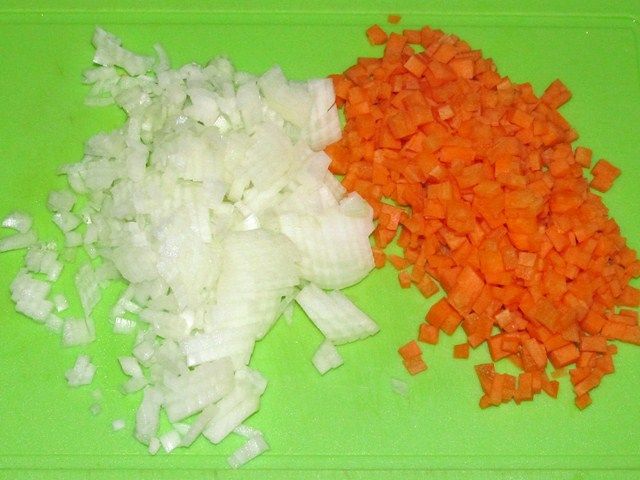 лук с морковкой