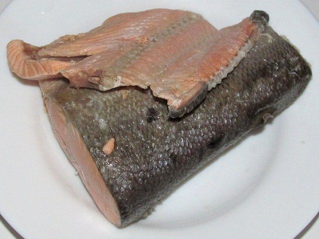 варёный лосось