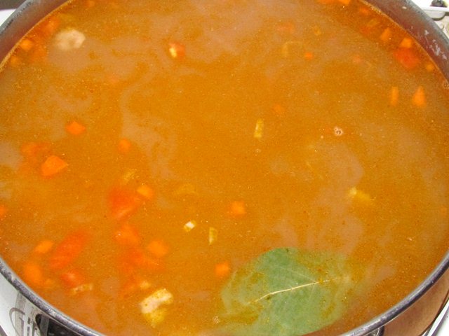 заправленный суп