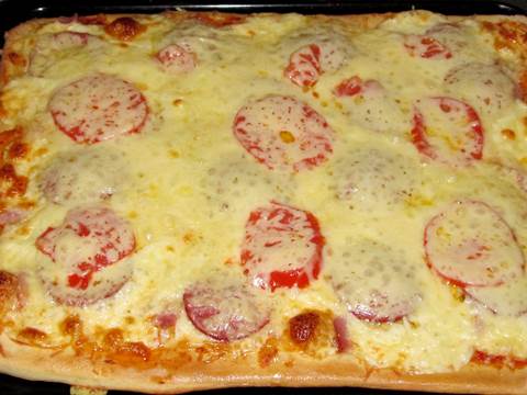 итальянская пицца готова
