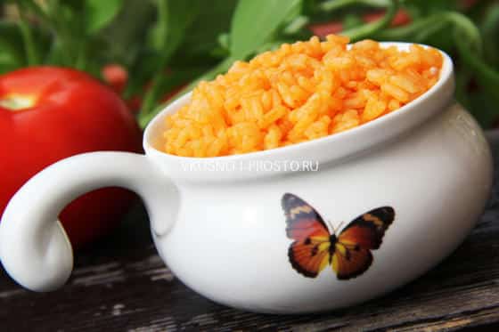 томатный рис
