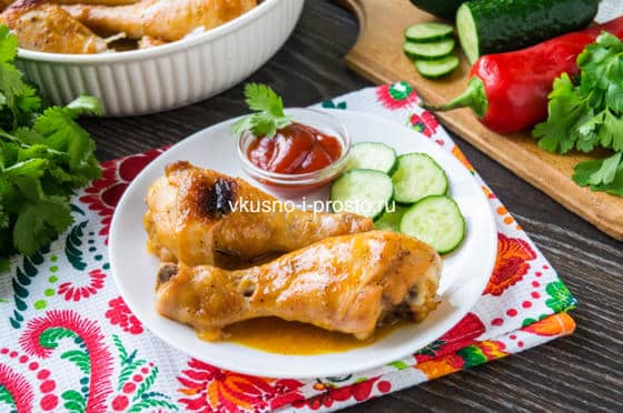 Рецепт приготовления куриных ножек в медовом маринаде | Наслаждение вкусом